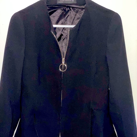 Zara Black blazer jacket size small - Picture 1 of 2